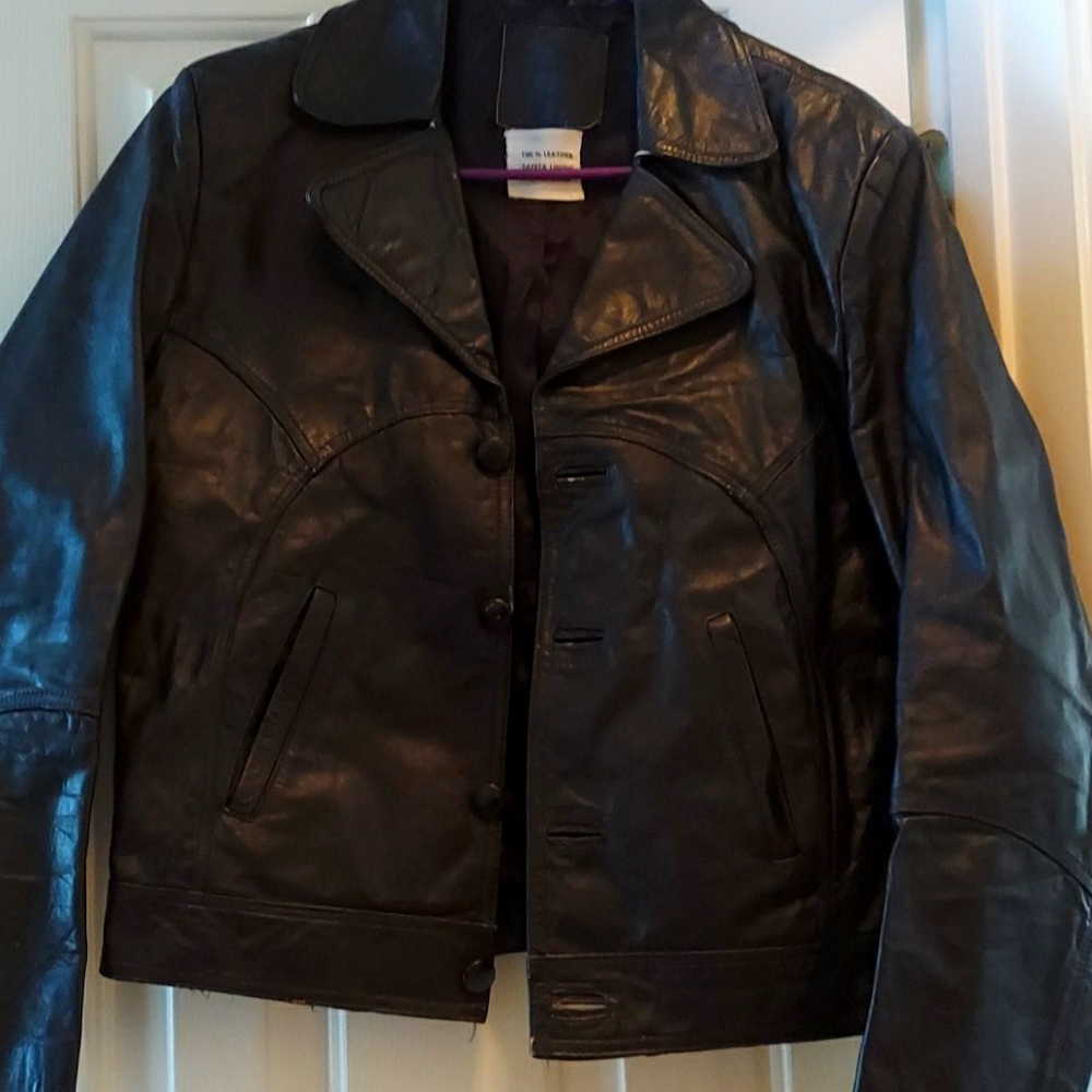 Leather jacket